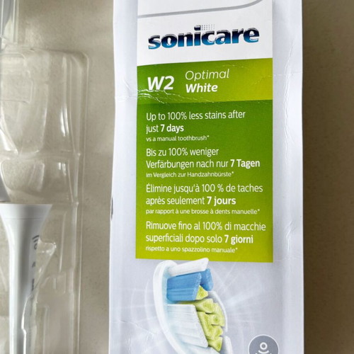 Philips Sonicare W2 Optimal White Toothbrush Heads Pack of 3 New
