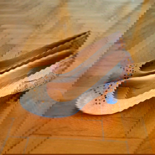 Γόβες μπεζ καφέ με χοντρό τακούνι Νο 41 σαν καινούργιες