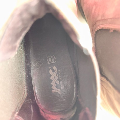 Imac anatomical leather boots like new, made in Italy
