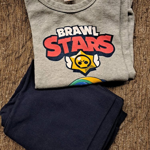 Brawl Stars pajamas for boys 9-10 years used, Nina Club