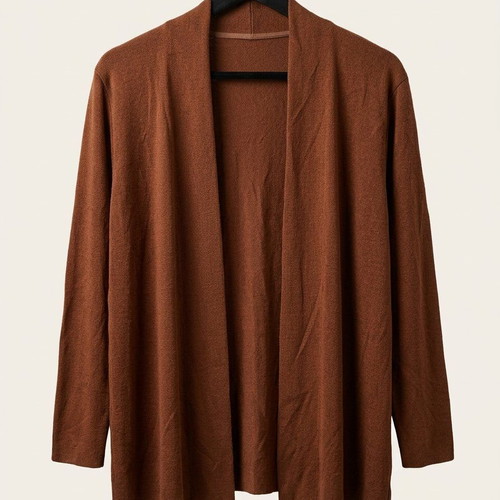 Women's thin jacket new, size M, brick brown