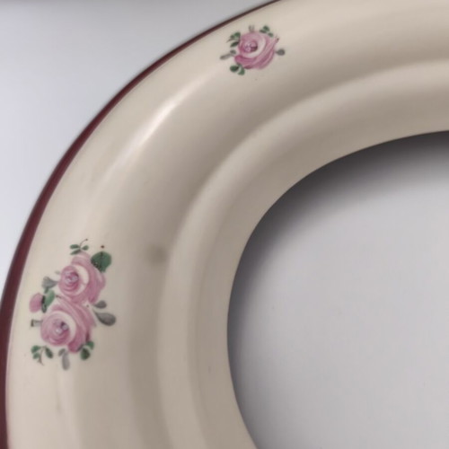 Porcelain photo frames used, set of 2, without glass