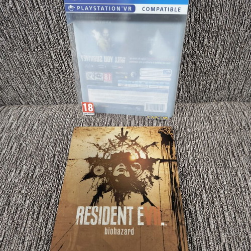 Resident Evil Biohazard 7 Steelbook edition PS4 used