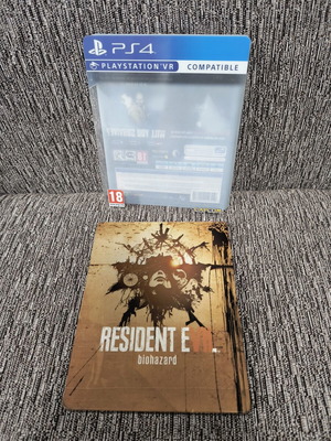 Resident Evil Biohazard 7 Steelbook edition PS4 used