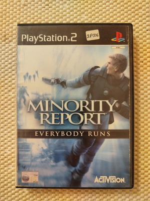 Minority Report: Everybody Runs used game for PlayStation 2