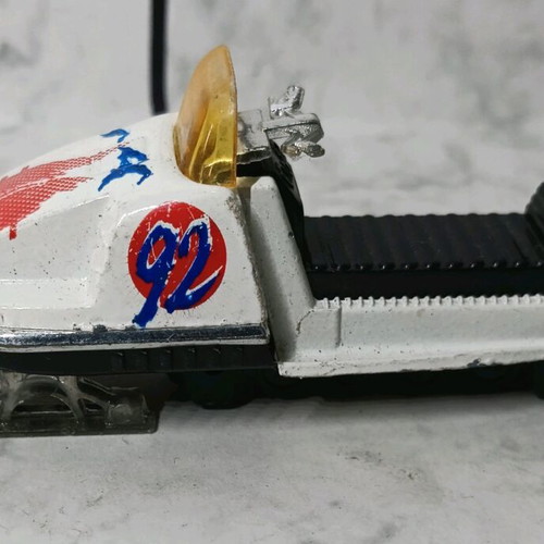 Majorette Moto Neige iron snow vehicle like new 1/58