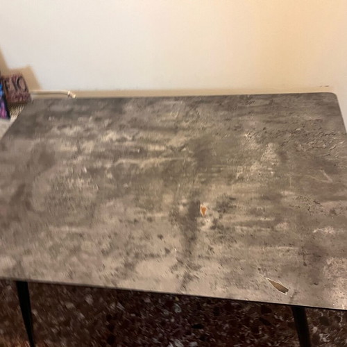 Table gray used 1.20 x 0.50 m from Praktiker