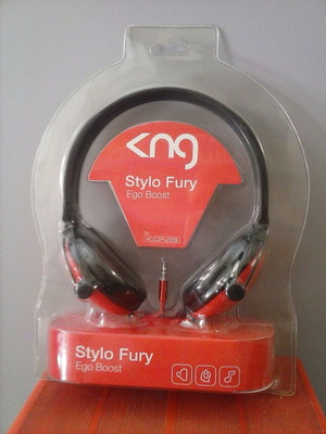 KONIG Stylo Fury ενσύρματα ακουστικά με 3,5mm στερεοφωνική υποδοχή