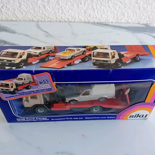 Siku 2520 Ford Cargo toy car new, metal model 1:55