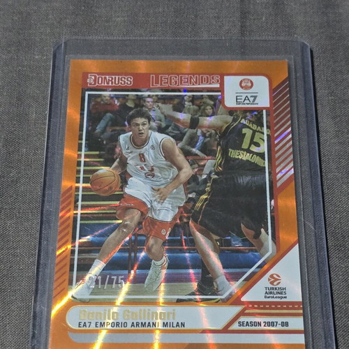 Danilo Gallinari Orange Laser 1/75 Donruss 2024-2025 card like new