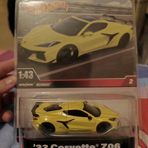 Hot Wheels Premium Corvette Z06 '23 new sealed in packaging
