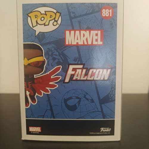 Funko POP! Marvel Falcon #881 SDCC 2021 Exclusive figure like new