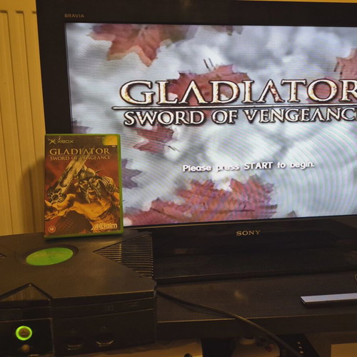 Gladiator Sword of Vengeance Xbox Original game used