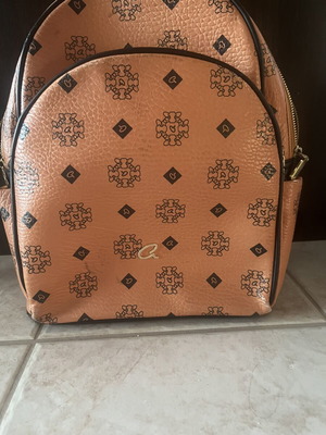 Axel backpack, brown with small imperfections