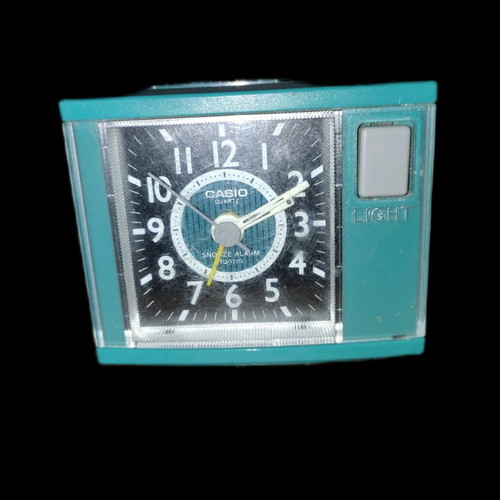 Casio TQ-171D-4S table alarm clock with backlight and snooze