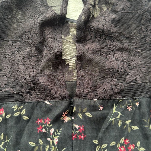 Stradivarius dress size S used, black multicolor