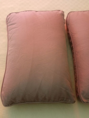 Set of 2 sofa pillows