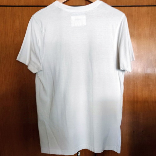 Ragman T-shirt used, size M, white with blue print