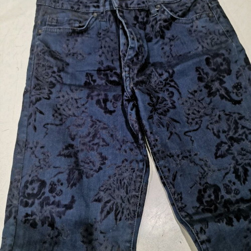 Lise Charmel Antigel women's jeans like new, blue with pattern