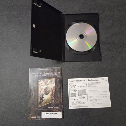 Cossacks: Back to War PC game used, 2002, English version