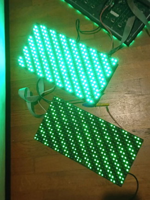 LED Panel P10 32x16 waterproof programmable, like new