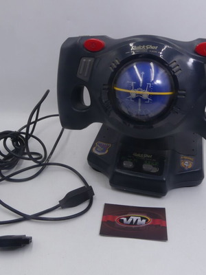 QuickShot AeroAce 5 Deluxe Joystick used, QS-151 Flight Simulator