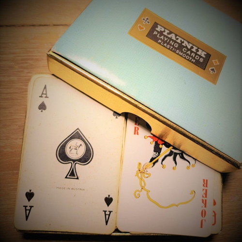 Piatnik luxury collectible playing cards used