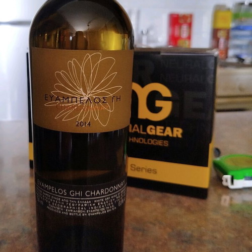 Evampelos Ghi 2014 wine excellent condition