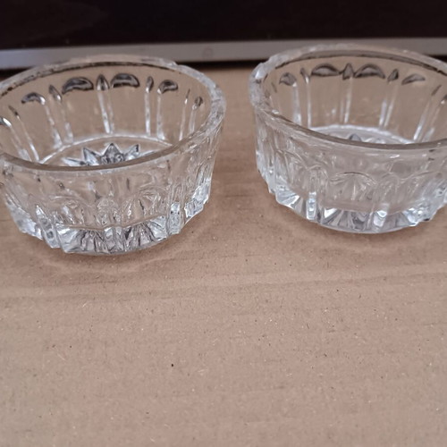 Salt cellars set of 2 used