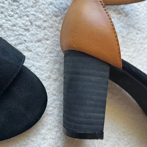 Parex two-tone high heel shoes size 37 used