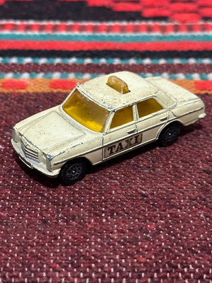 Vintage Corgi Jr Mercedes Benz 240D yellow taxi used