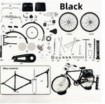 Model bicycle 14/2 assembled new