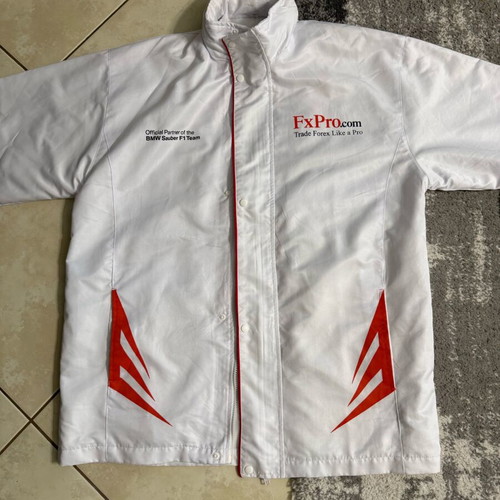 FxPro x BMW men's jacket like new, white