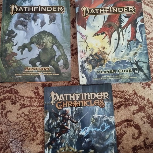 Pathfinder Bestiary second edition like new