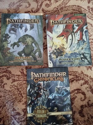 Pathfinder Bestiary second edition like new