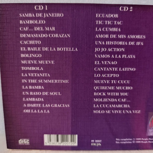 Latin Dance Party 2CD like new, 32 carnival classics