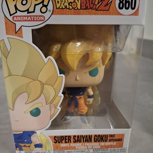 Funko POP! Dragon Ball Z Super Saiyan Goku First Appearance mint