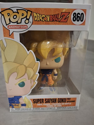Funko POP! Dragon Ball Z Super Saiyan Goku First Appearance mint