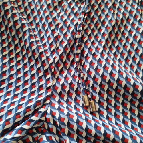 Women's summer pants like new, blue and multicolor, sizes S and M