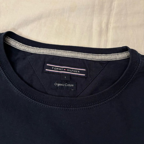 Tommy Hilfiger blue long sleeve shirt new, size L