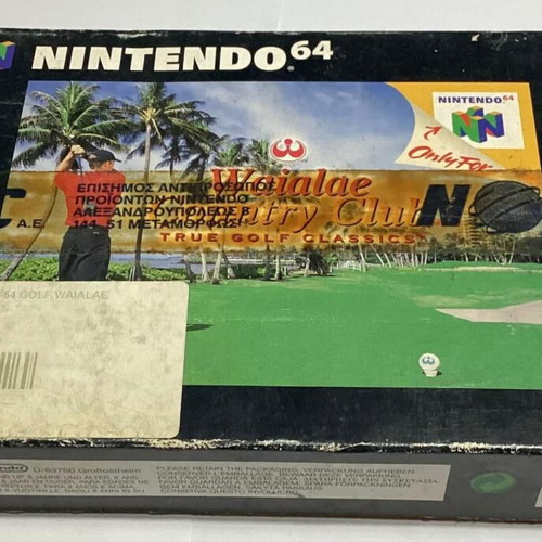 Nintendo 64 Waialae Country Club True Golf Classics new, factory sealed