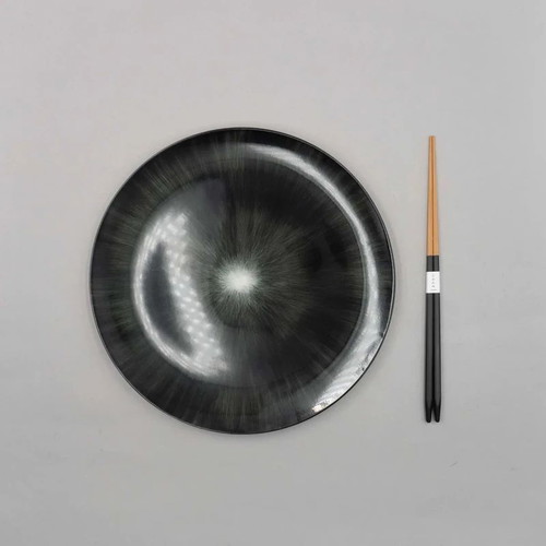 Set of 2 porcelain plates 17.5cm by Ann Demeulemeester for Serax
