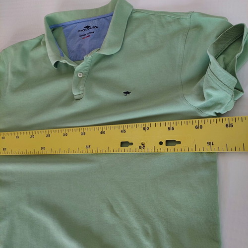 Fynch-Hatton pique polo shirt 2XL like new, light green