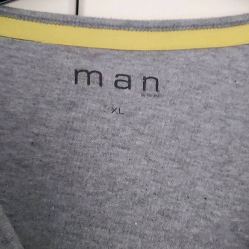 Men's short-sleeve T-shirt XL gray like new