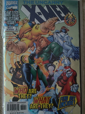 Uncanny X-Men #360 Holographic Edition Marvel comic