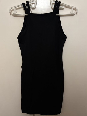 Mini black dress like new, size S