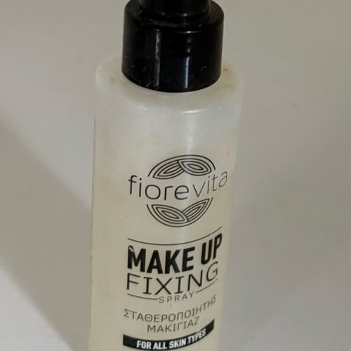 Water spray and setting spray used