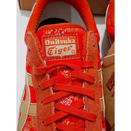 Onitsuka Tiger Mexico 66 Kimono Limited Edition sneakers new, red and gold, size 40.5 EU