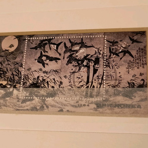 Stamps used from various countries