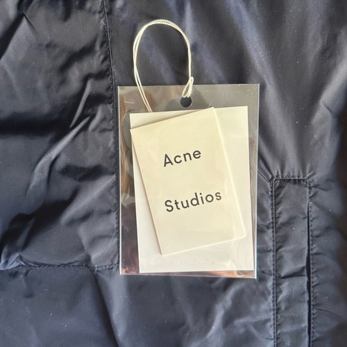 Acne Studios Ferris Face Nylon Anorak like new, one size blue